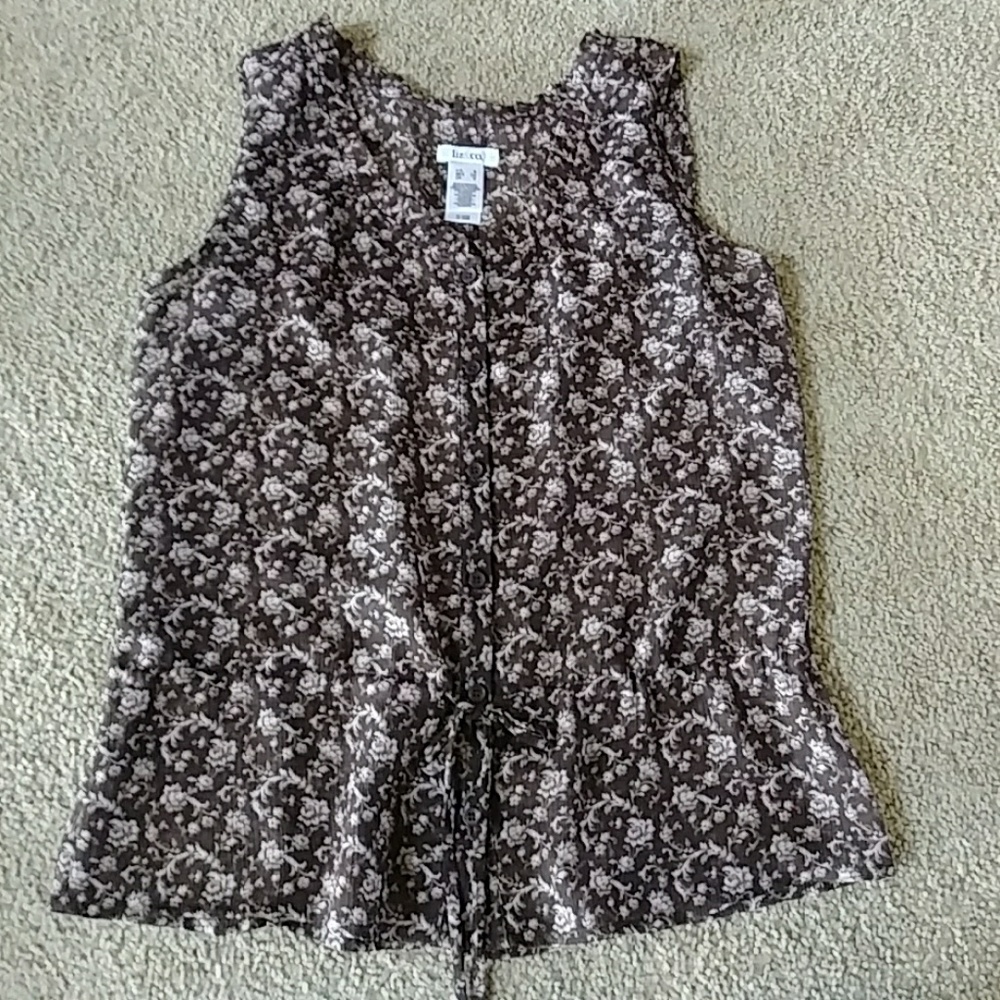 Button down summer blouse